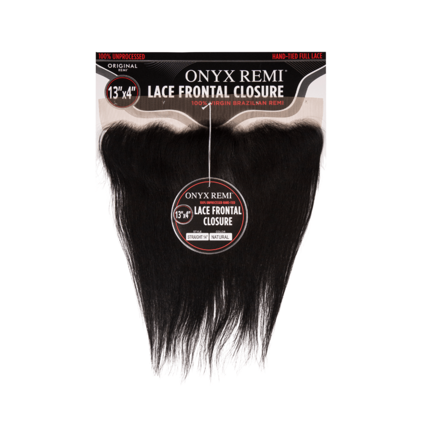 Hand-Tied Lace Frontal 13" x 4" - Straight