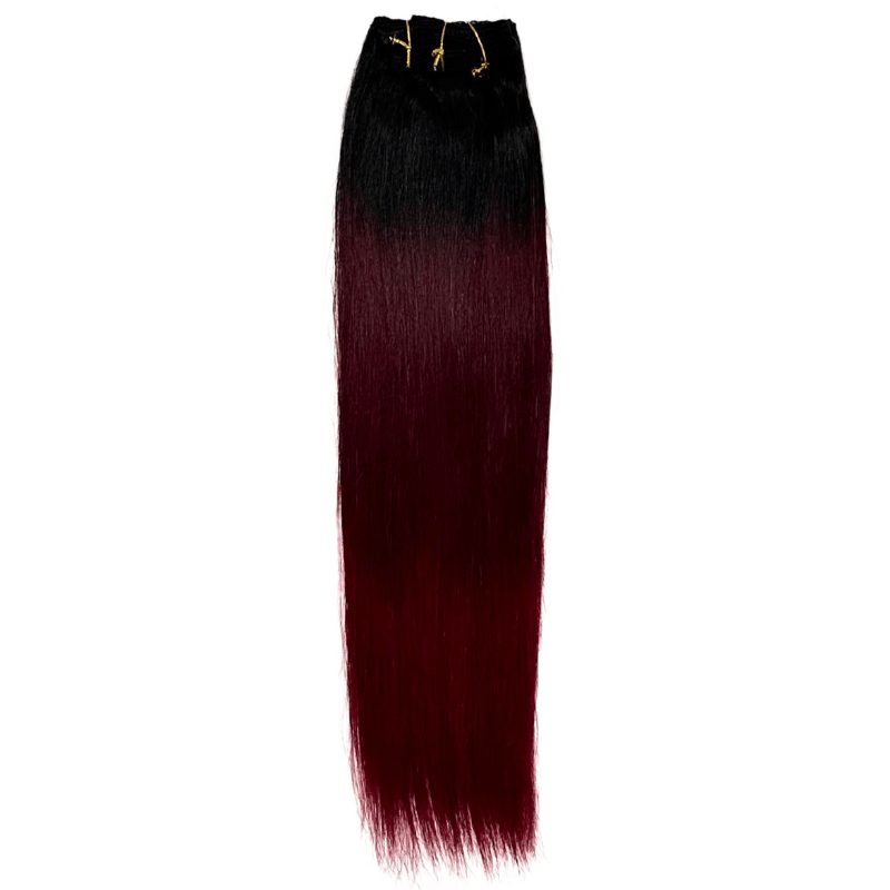 Black Diamond7 Piece Clip Ins - Straight - Easy Hair Co