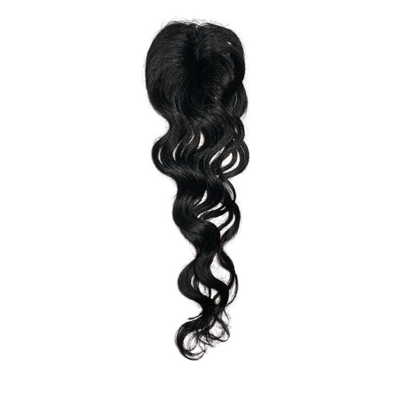 Black DiamondMono Top Curly Closure - 1.75" x 2.5" - Easy Hair Co