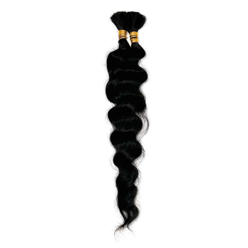 22" Deep Wave Bulk - Braiding