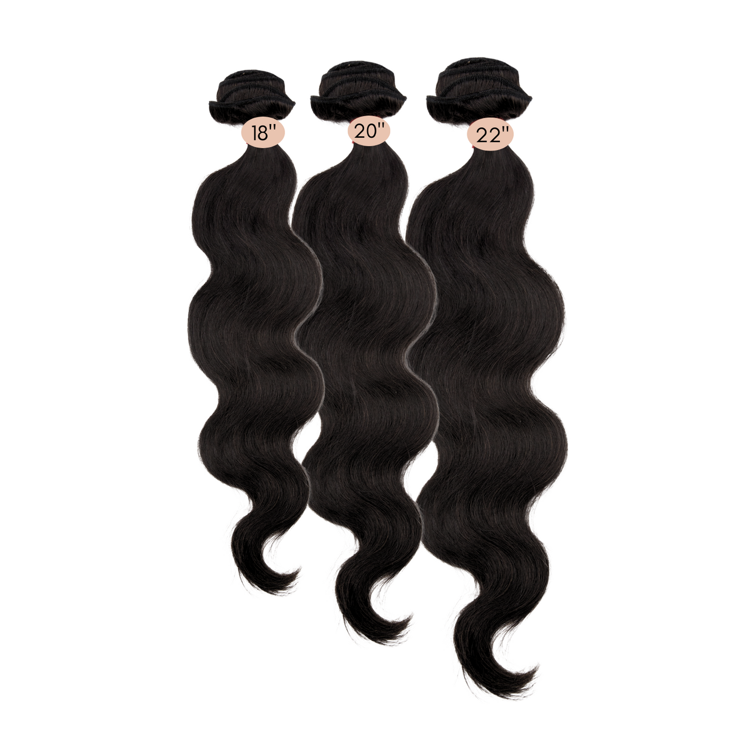 18"-20"-22" The Bundle - 3 Bundles - Body Wave - 11A