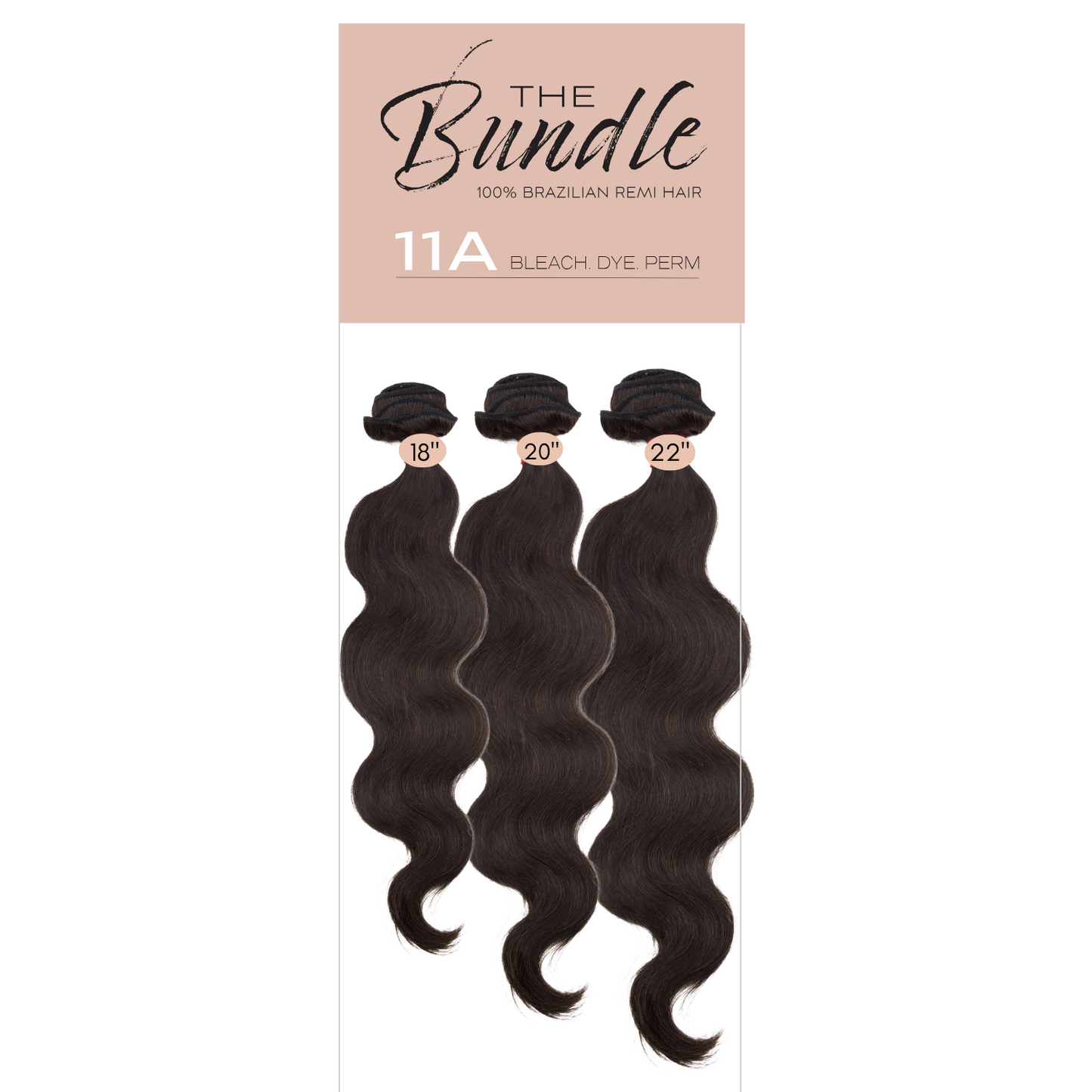3 Bundles - Body Wave - 11A