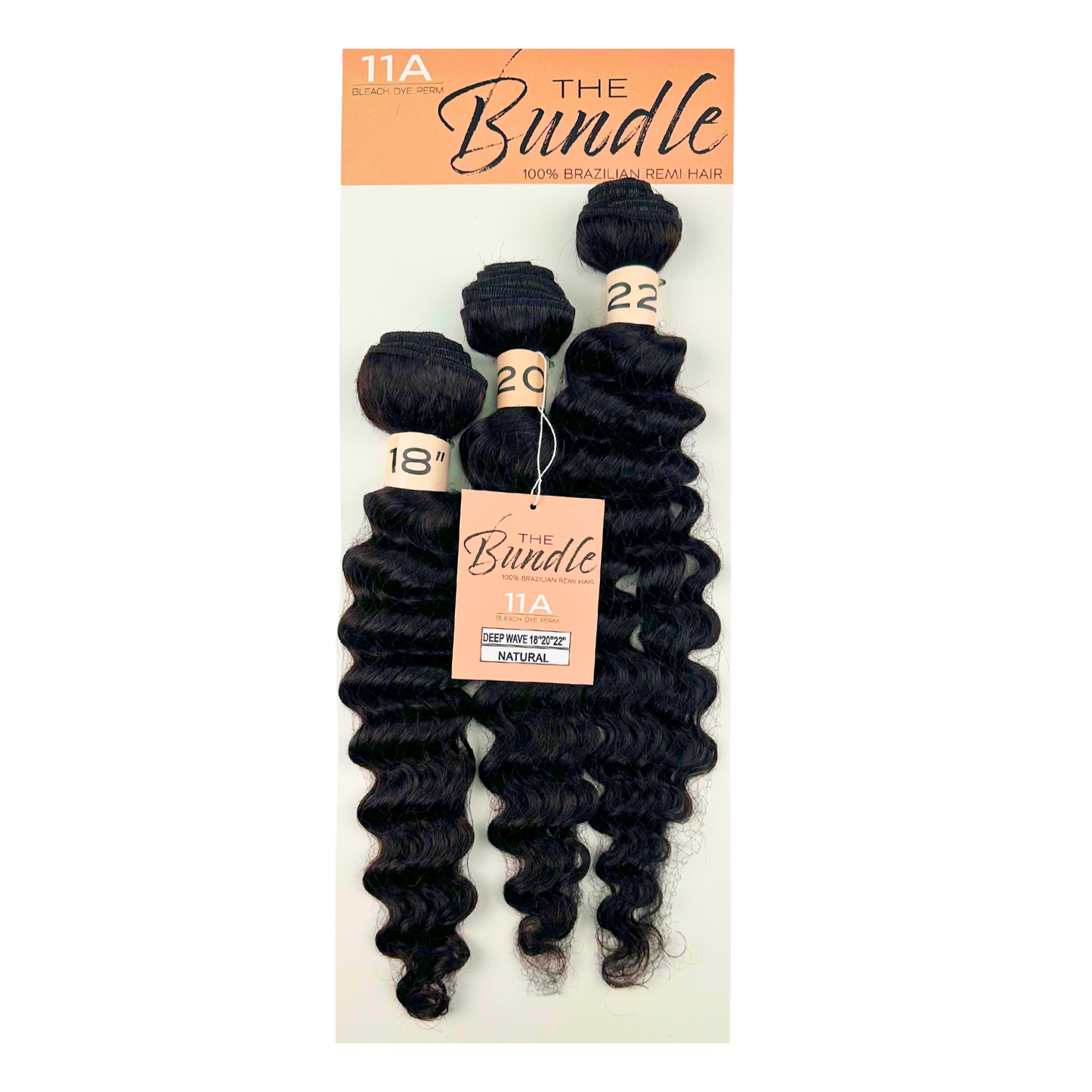 24"-26"-28" - 3 Bundles - Deep Wave - 11A