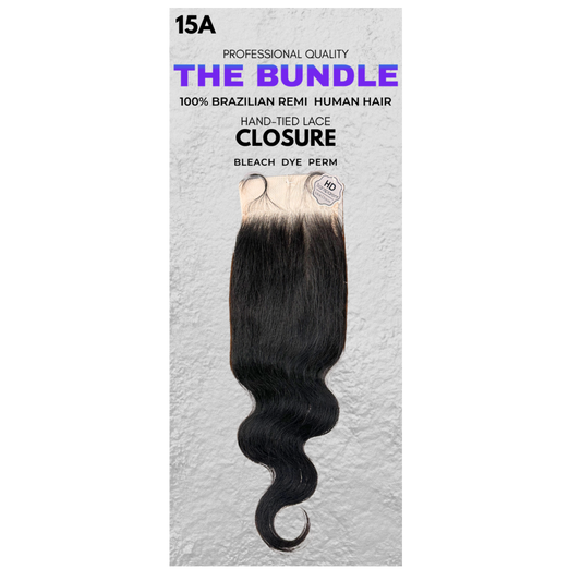 4" x 5" Closure - Body Wave - 15A