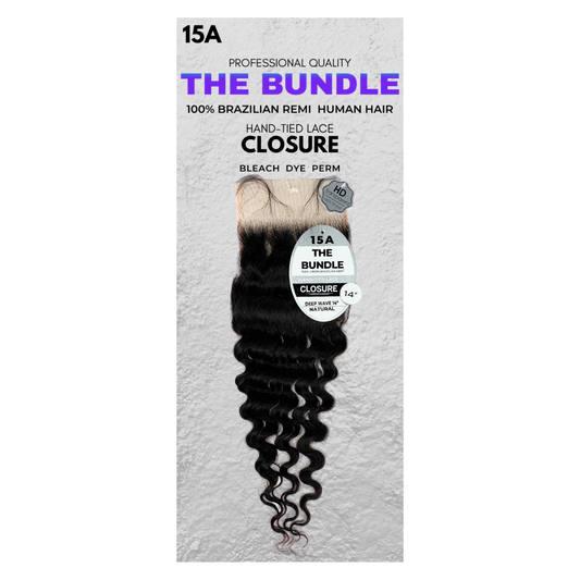 4" x 5" Closure - Deep Wave - 15A