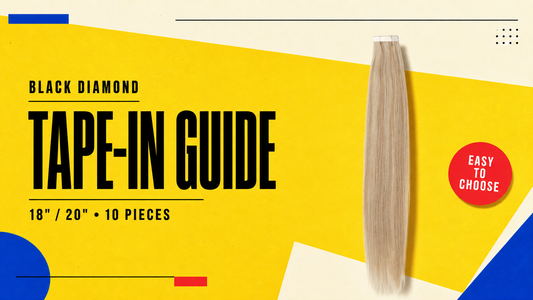 Black Diamond Tape-In Extensions: Pack, Length & Use Guide