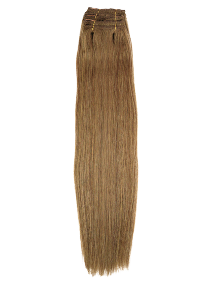 Black Diamond 7-Piece Straight Clip-In Extensions | Remi® Human Hair