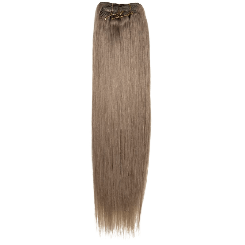 Black Diamond 7-Piece Straight Clip-In Extensions | Remi® Human Hair