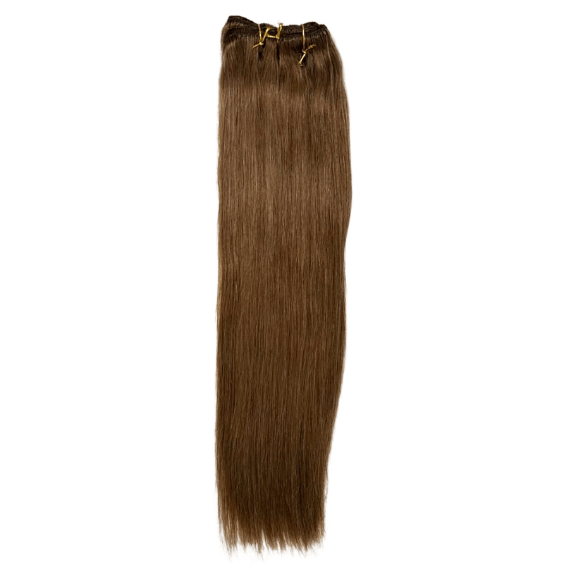 Black Diamond7 Piece Clip Ins - Straight - 16" - Easy Hair Co