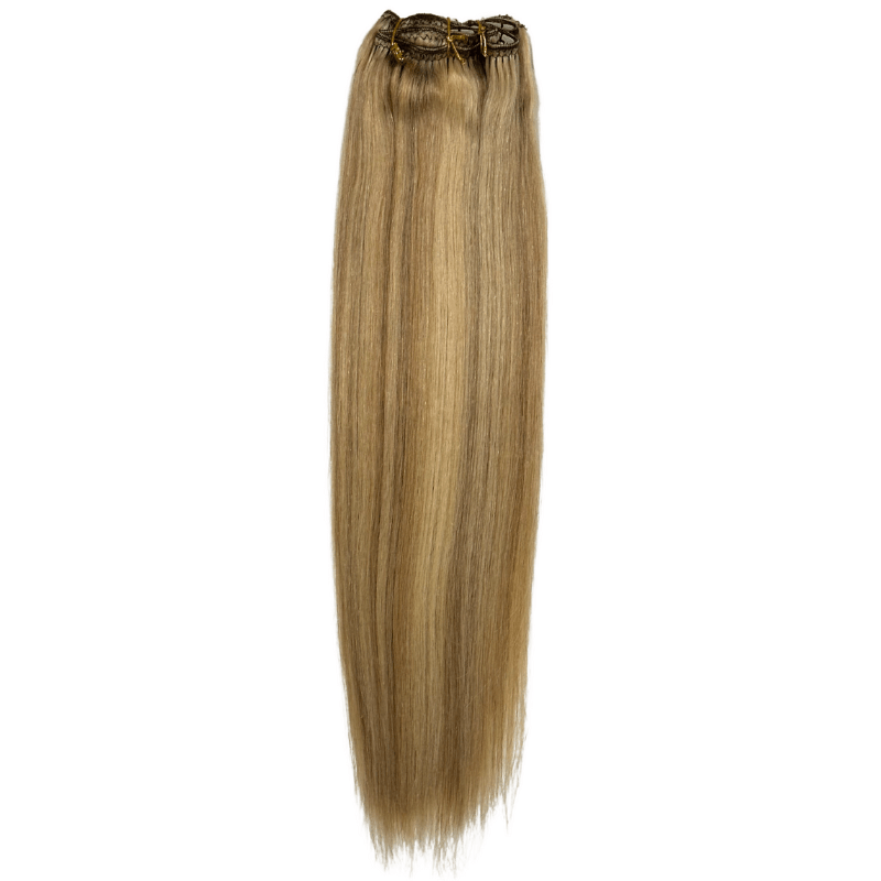 Black Diamond7 Piece Clip Ins - Straight - 16" - Easy Hair Co