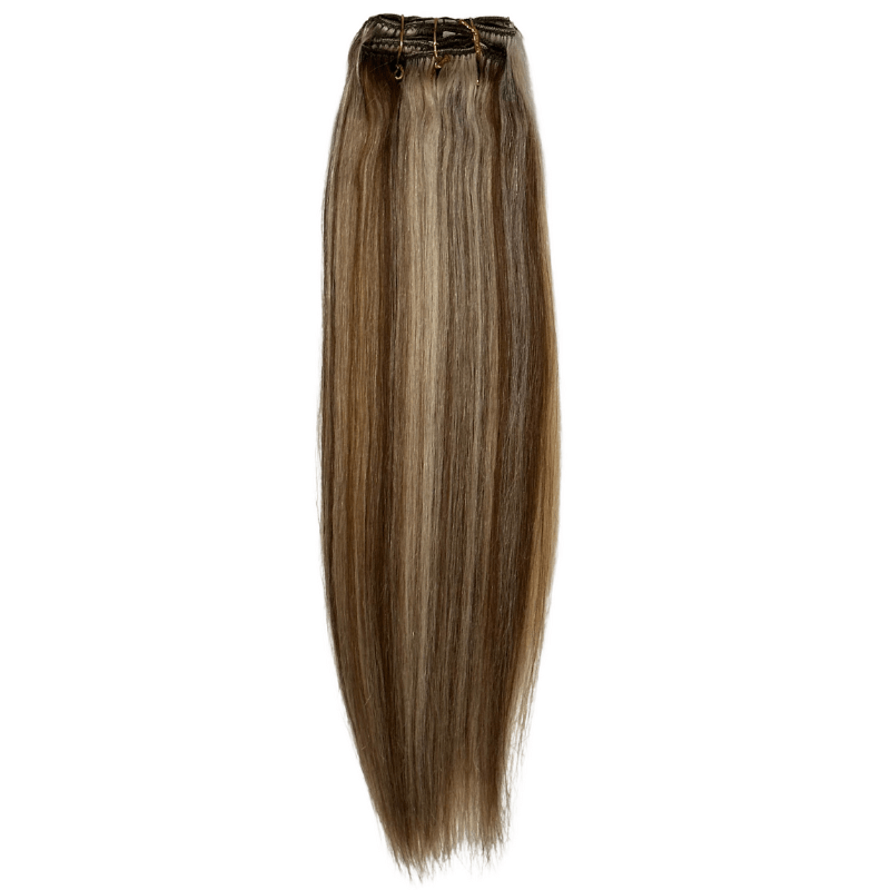 Black Diamond 7-Piece Straight Clip-In Extensions | Remi® Human Hair