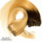 Black Diamond7 Piece Clip Ins - Straight - 16" - Easy Hair Co