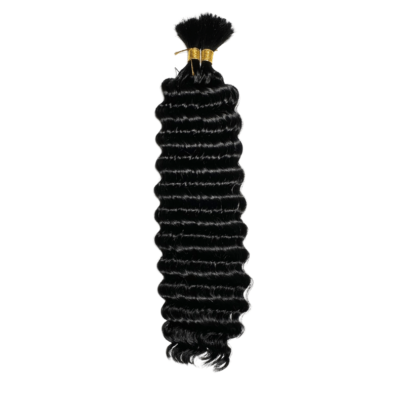 Black DiamondItalian Curly Braiding - Bulk - Final Sale - Easy Hair Co