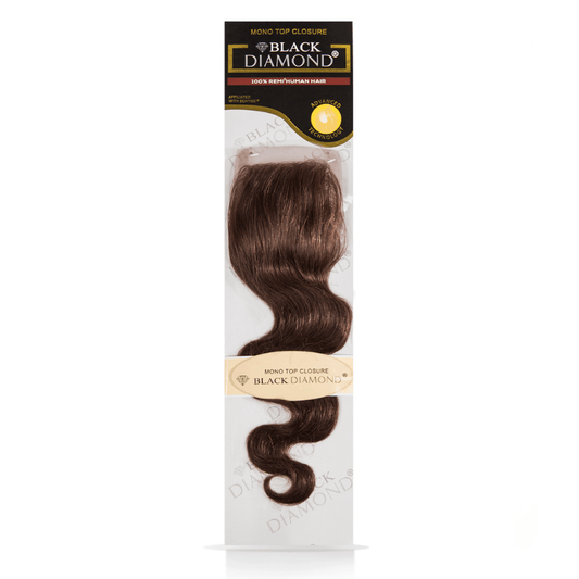 Black DiamondMono Top Wavy Closure - 1.75" x 2.5" - Easy Hair Co