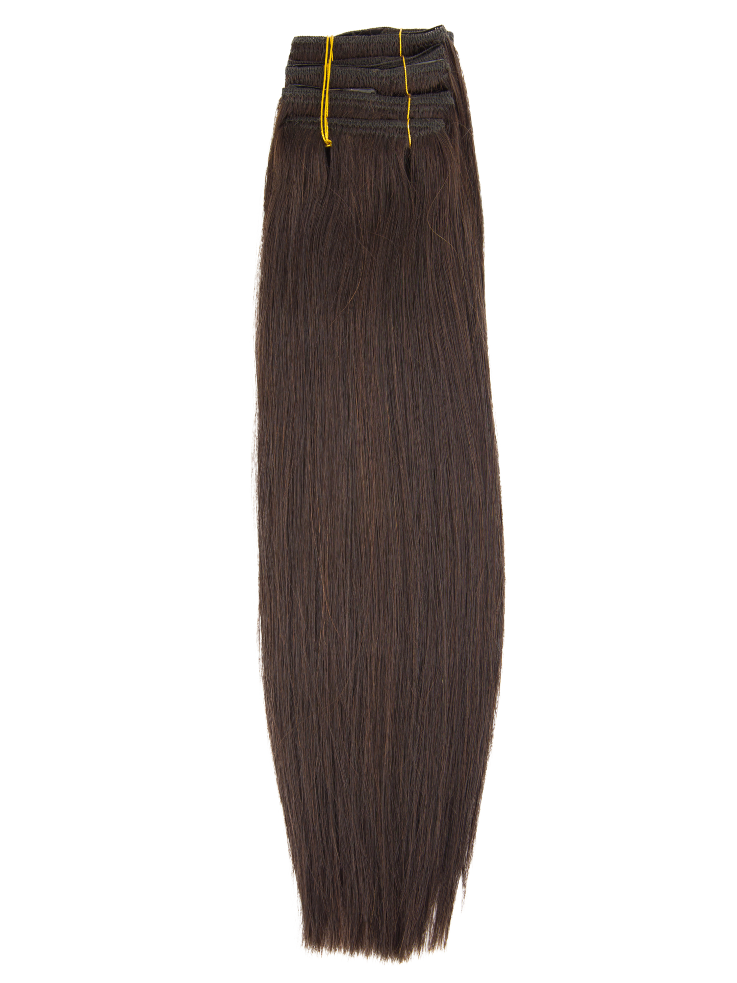 Black Diamond 7-Piece Straight Clip-In Extensions 16" Remi® Human Hair