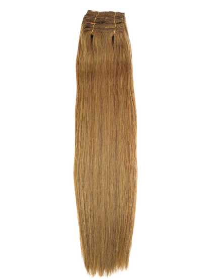 Black Diamond 7-Piece Straight Clip-In Extensions | Remi® Human Hair