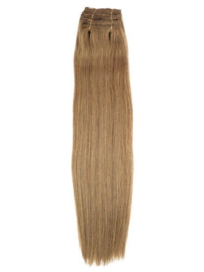 Black Diamond 7-Piece Straight Clip-In Extensions | Remi® Human Hair