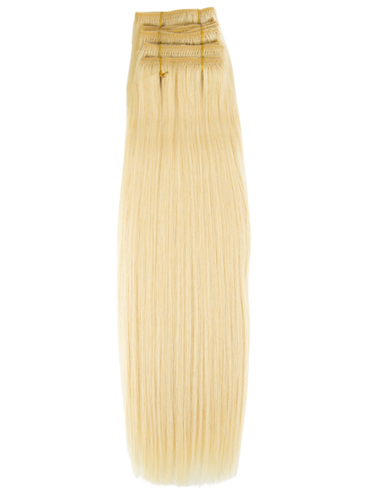 Black Diamond 7-Piece Straight Clip-In Extensions 16" Remi® Human Hair