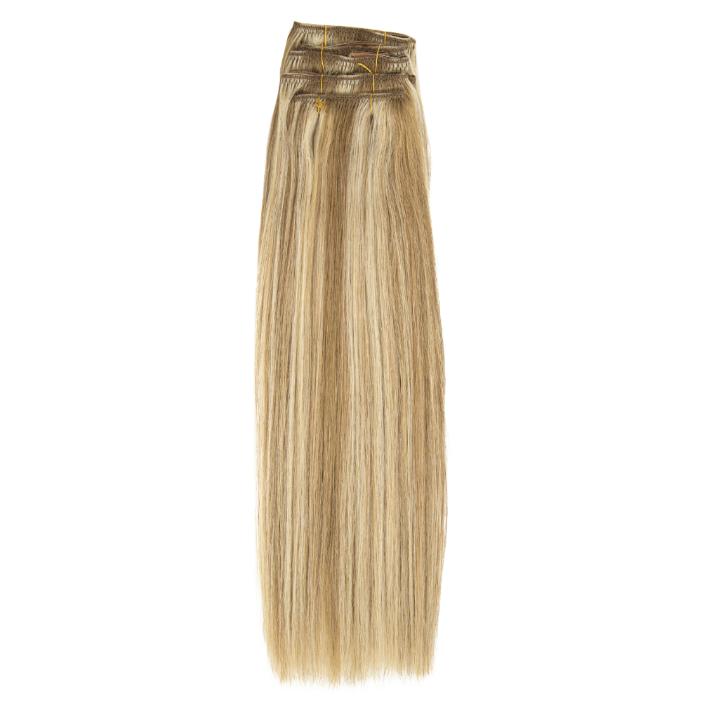 22" 7 Piece Clip Ins - Straight