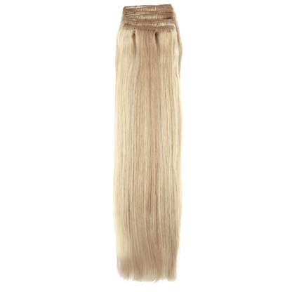 16" Black Diamond 7-Piece Straight Clip-In Extensions