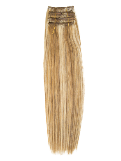Black Diamond 7-Piece Straight Clip-In Extensions | Remi® Human Hair