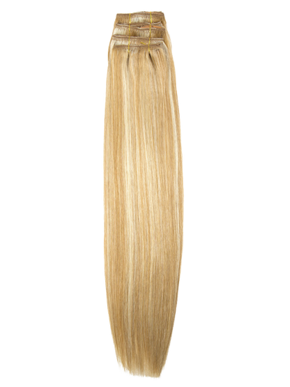 Black Diamond 7-Piece Straight Clip-In Extensions | Remi® Human Hair