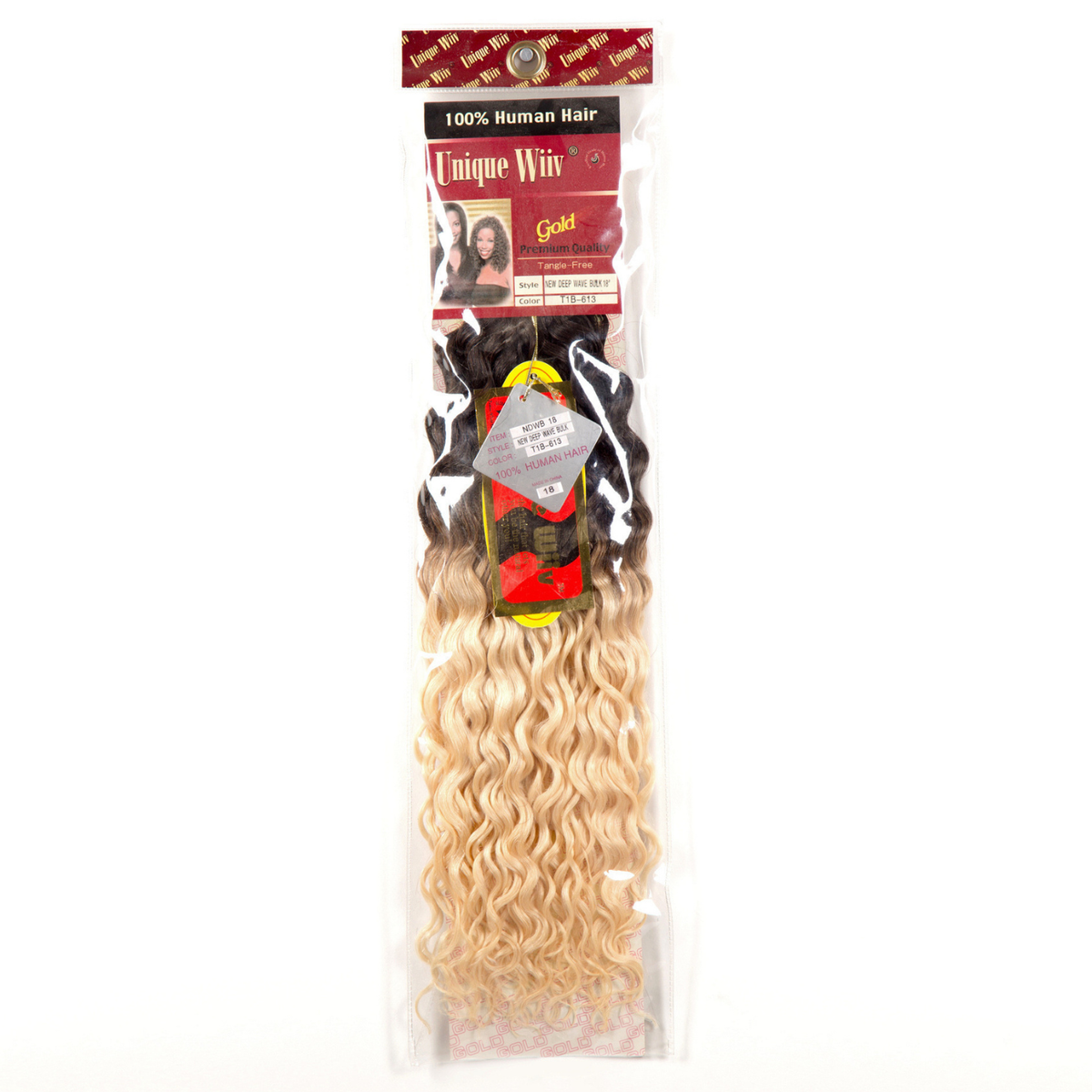 Unique Wiiv New Deep Wave Bulk Hair - FINAL SALE