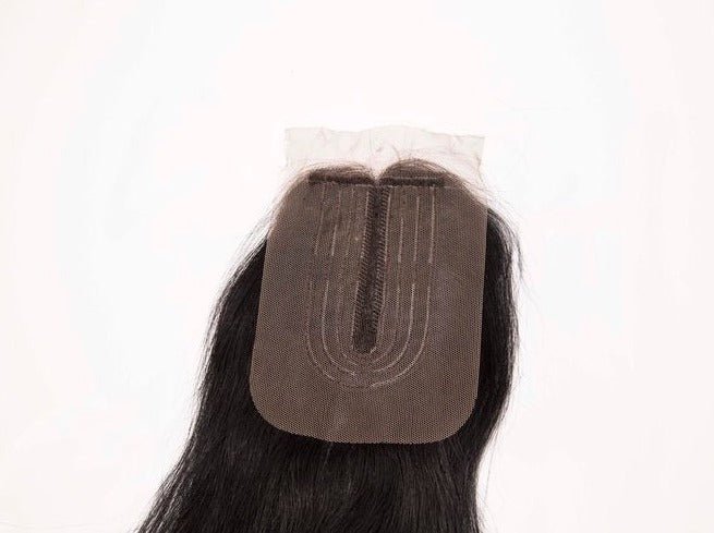 Onyx Remi3 Wet & Wavy Deep Wave Bundles 9A + 4" x 4" U - Shaped Lace Front Closure - Natural Black - Easy Hair Co