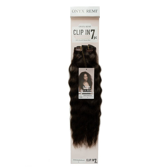 Onyx Remi7 Piece Clip Ins - Super Wave - Easy Hair Co