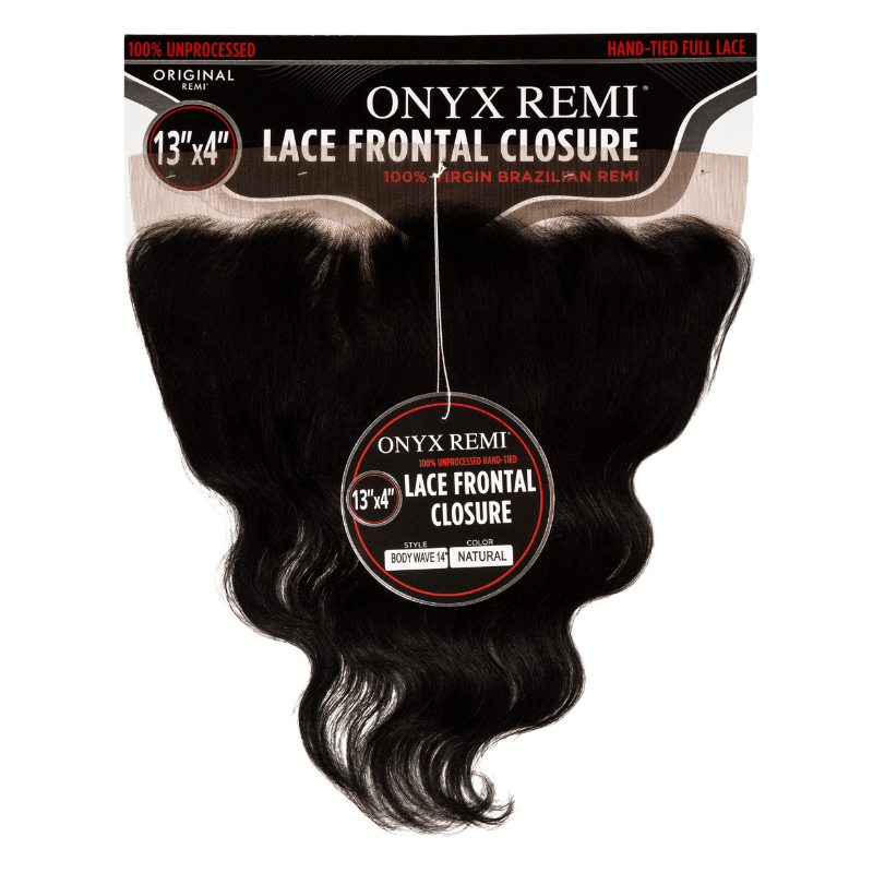 Onyx RemiHand - Tied Lace Frontal 13" x 4" - Body Wave - Easy Hair Co