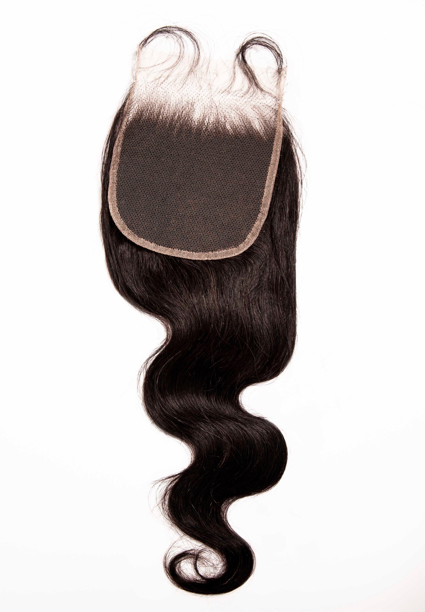 3 Body Wave Bundles 9A And 4"x4" U-Shaped Lace Front Closure - Natural
