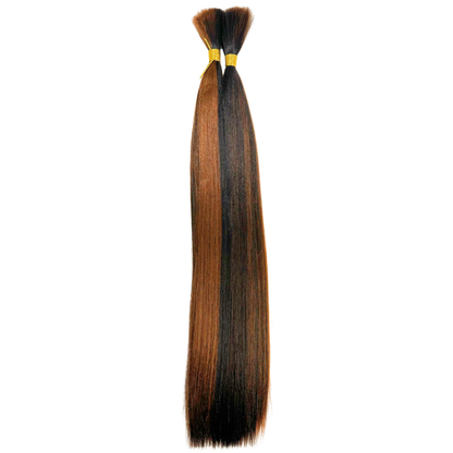 Avante Silky Straight Human Hair Blend Bulk Extensions – Final Sale
