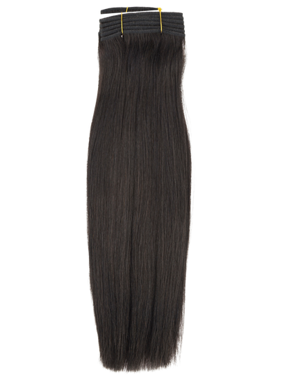 18" Natural Straight Yaki Weave