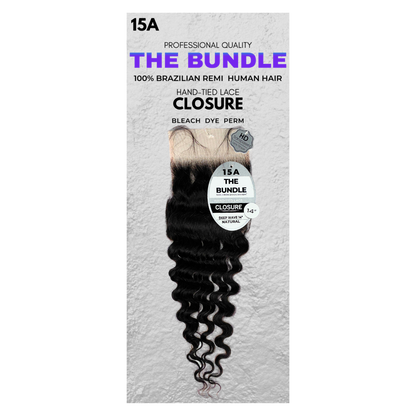 4" x 5" Closure - Deep Wave - 15A